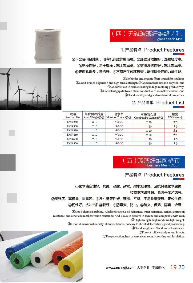 玻璃纤维制品系列